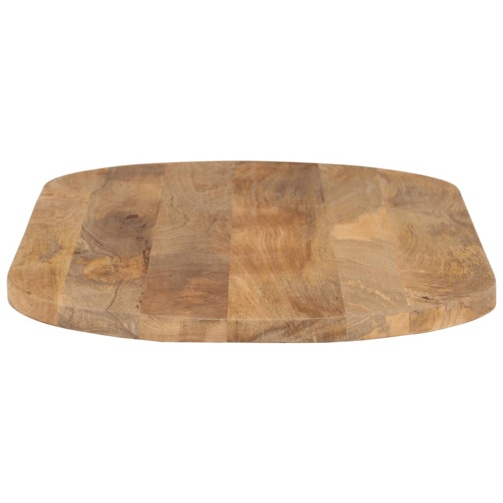 Dessus de table 120x50x2,5 cm ovale bois massif de manguier - XIOS
