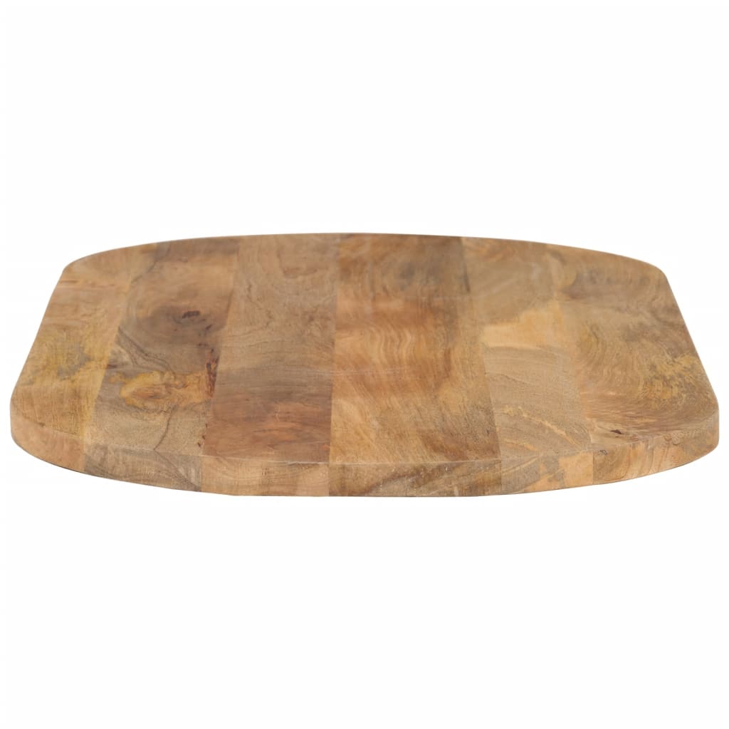 Dessus de table 140x50x3,8 cm ovale bois massif de manguier - XIOS