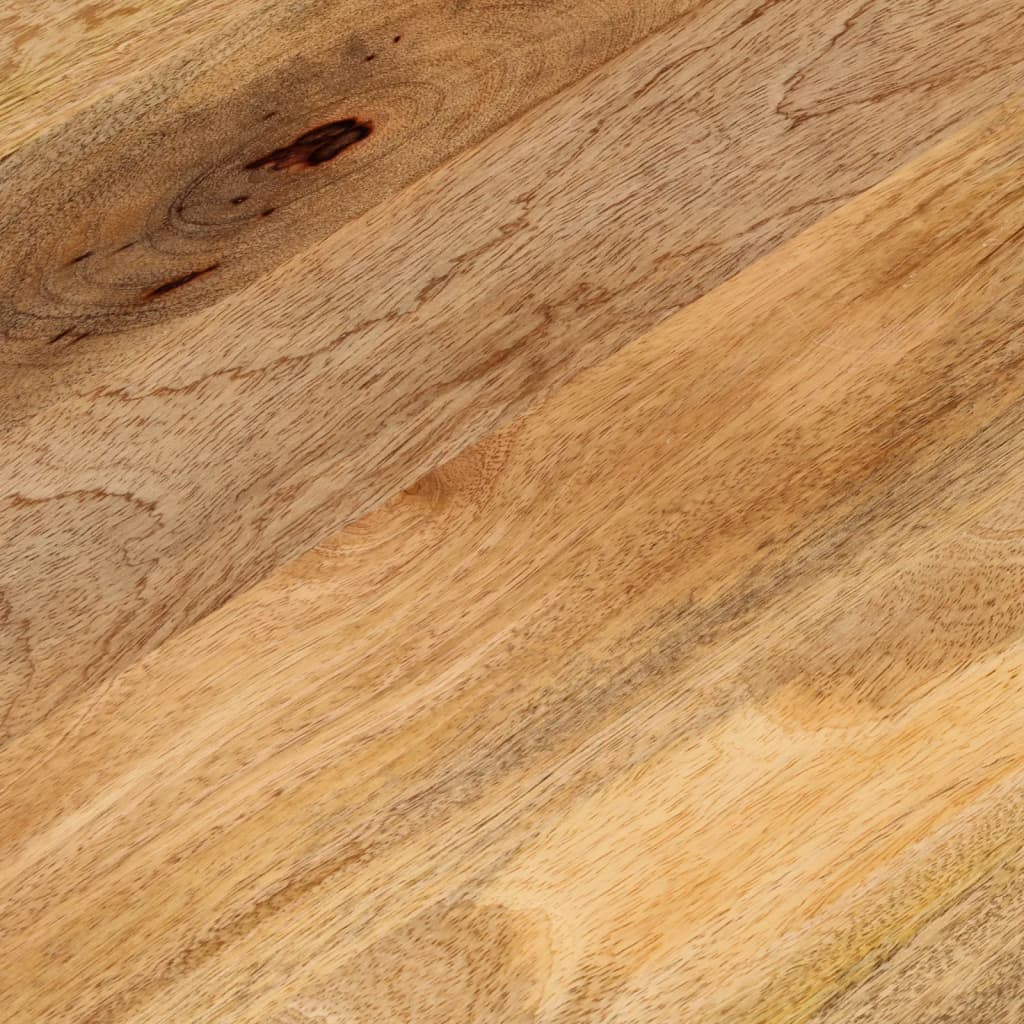 Dessus de table 140x50x3,8 cm ovale bois massif de manguier - XIOS