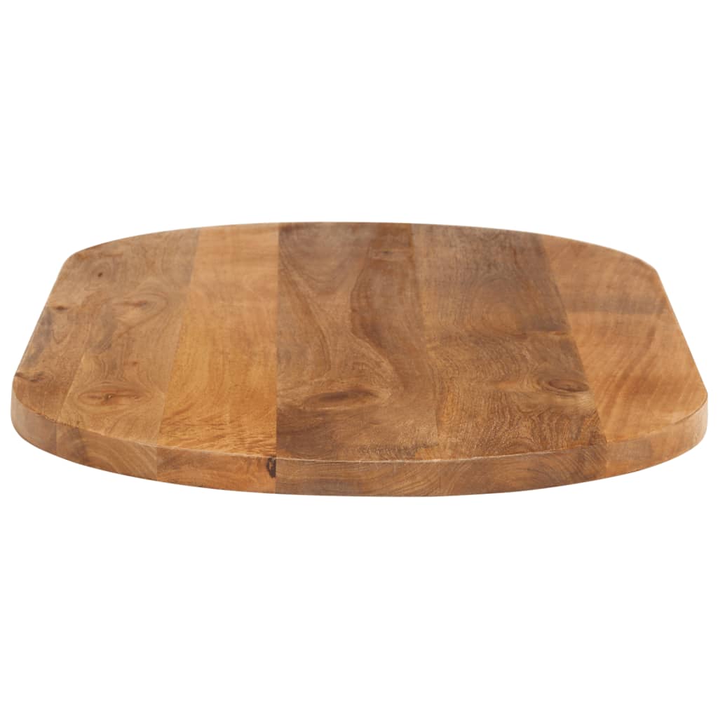 Dessus de table 120x60x2,5 cm ovale bois massif de manguier - XIOS