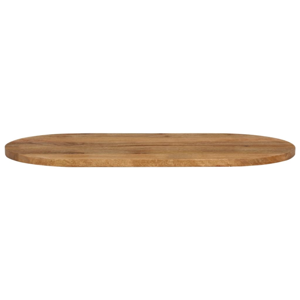 Dessus de table 110x40x3,8 cm ovale bois massif de manguier - XIOS