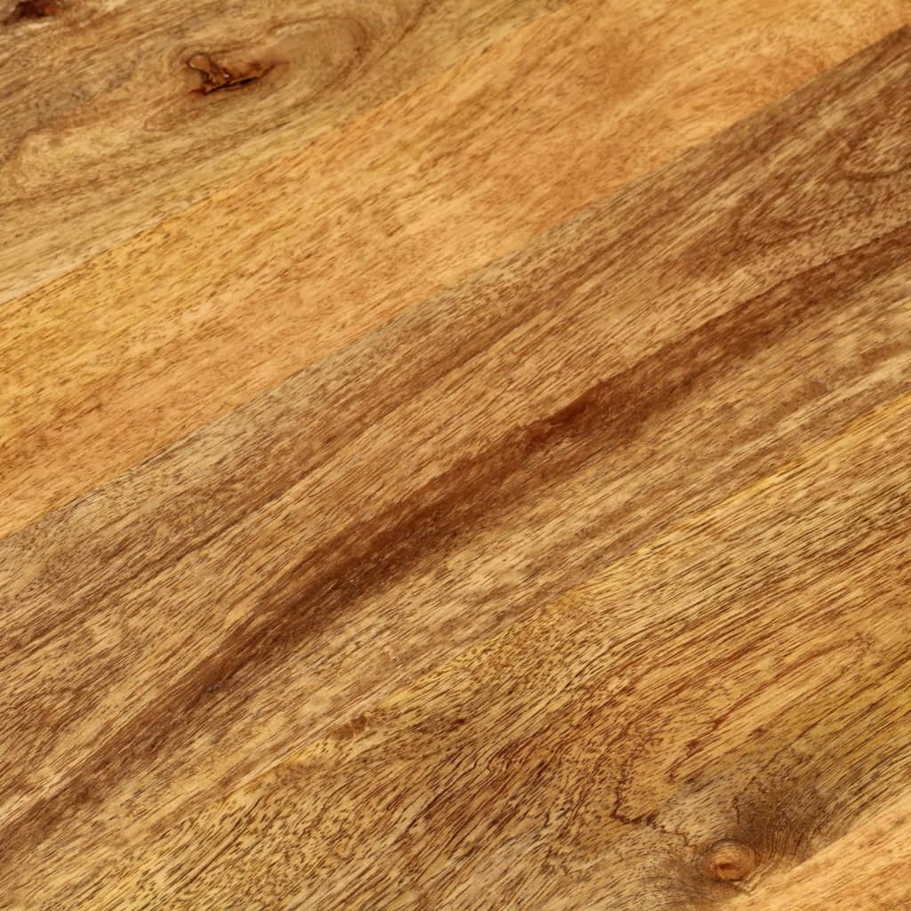 Dessus de table 140x50x3,8 cm ovale bois massif de manguier - XIOS