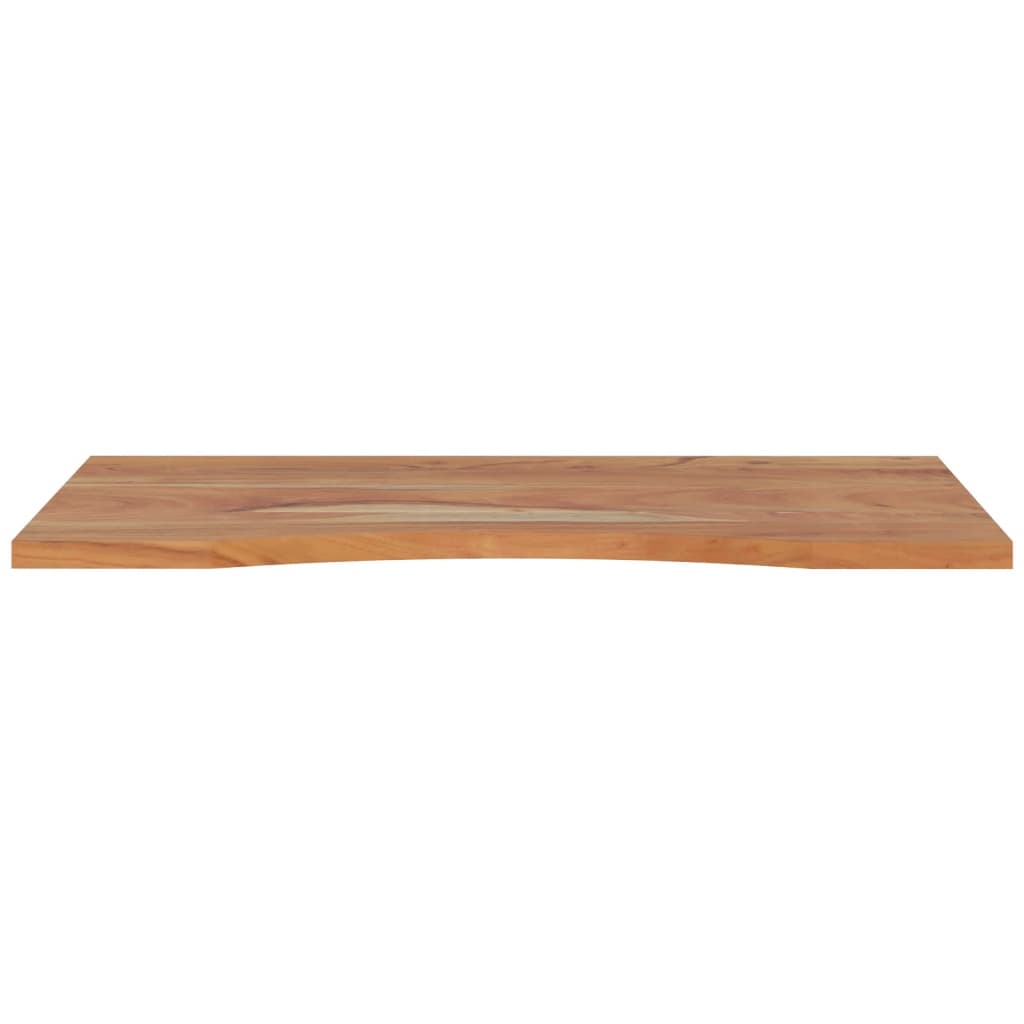 Dessus de bureau 100x50x2,5 cm rectangulaire bois massif acacia - XIOS