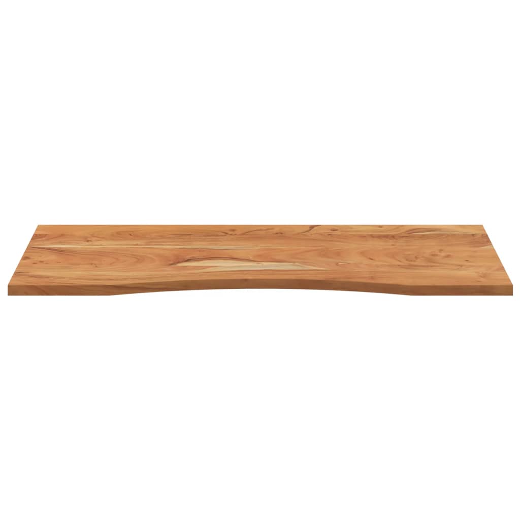 Dessus de bureau 120x50x2,5 cm rectangulaire bois massif acacia - XIOS