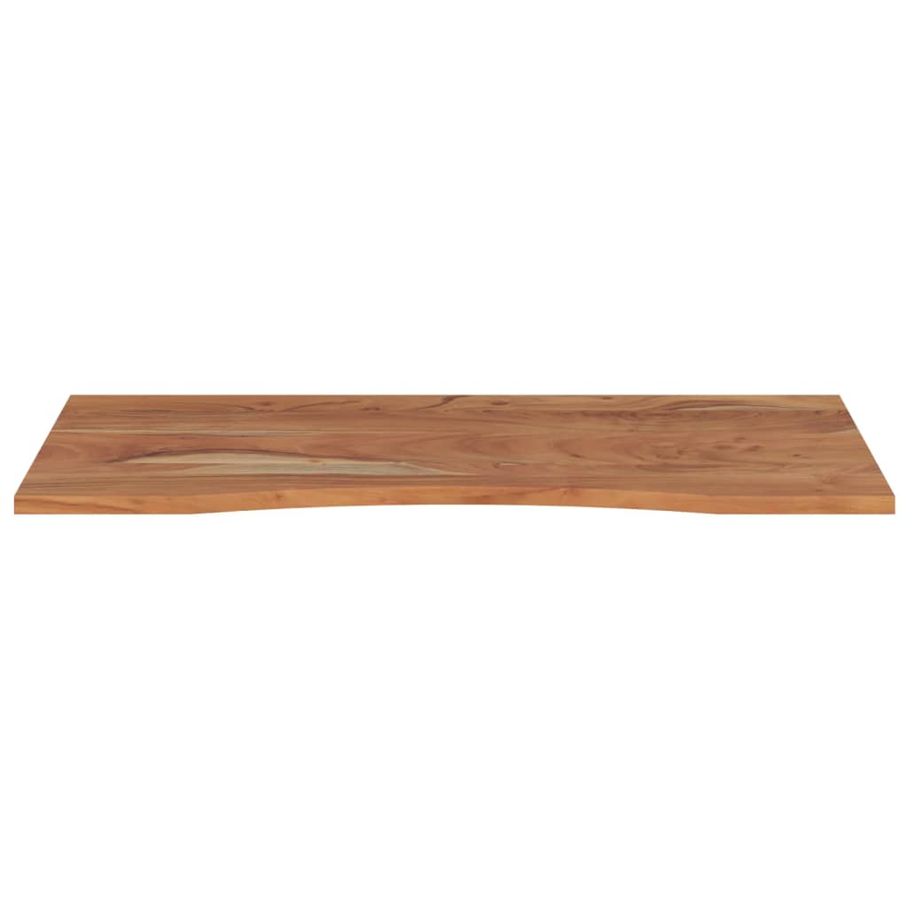 Dessus de bureau 110x60x2,5 cm rectangulaire bois massif acacia - XIOS