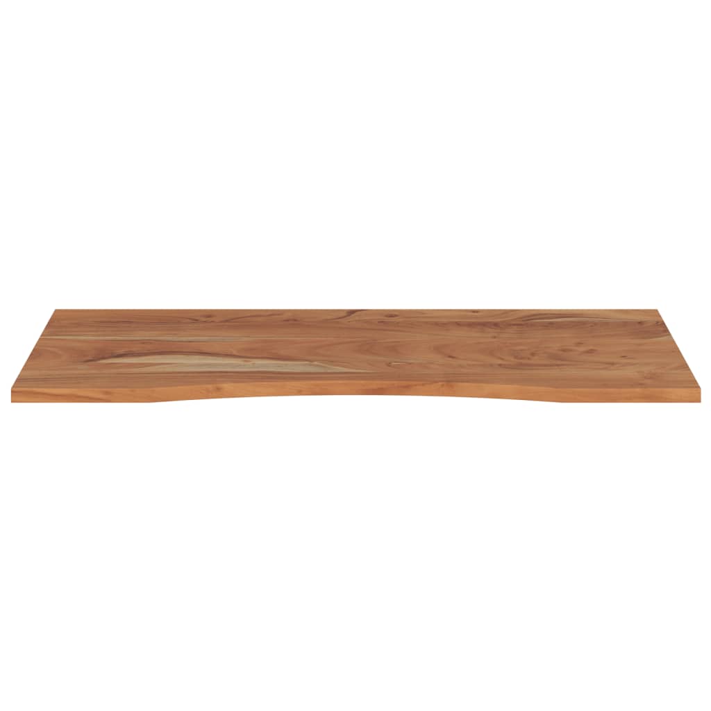 Dessus de bureau 120x60x2,5 cm rectangulaire bois massif acacia - XIOS