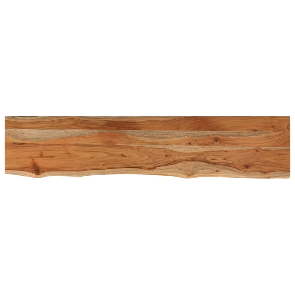 Dessus de table 140x30x2,5 cm rectangulaire bois massif acacia - XIOS