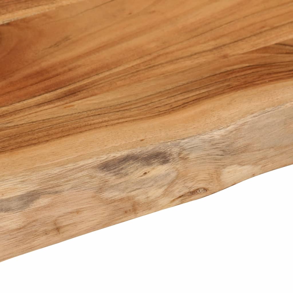 Dessus de table 100x40x2,5 cm rectangulaire bois massif acacia - XIOS