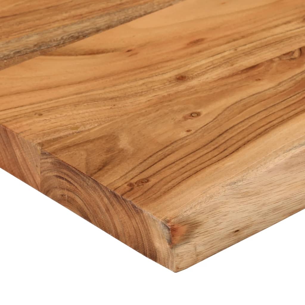 Dessus de table 100x40x2,5 cm rectangulaire bois massif acacia - XIOS
