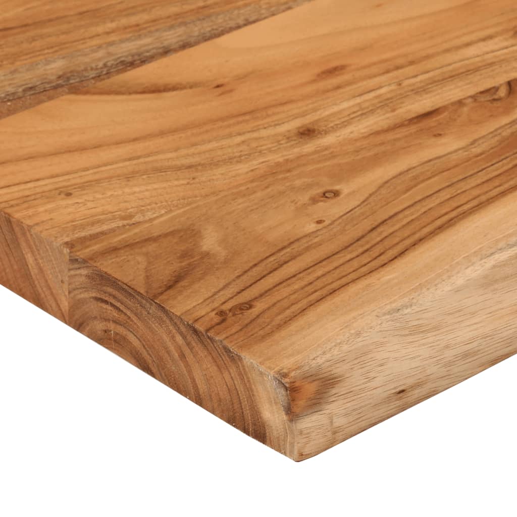 Dessus de table 100x40x3,8 cm rectangulaire bois massif acacia - XIOS