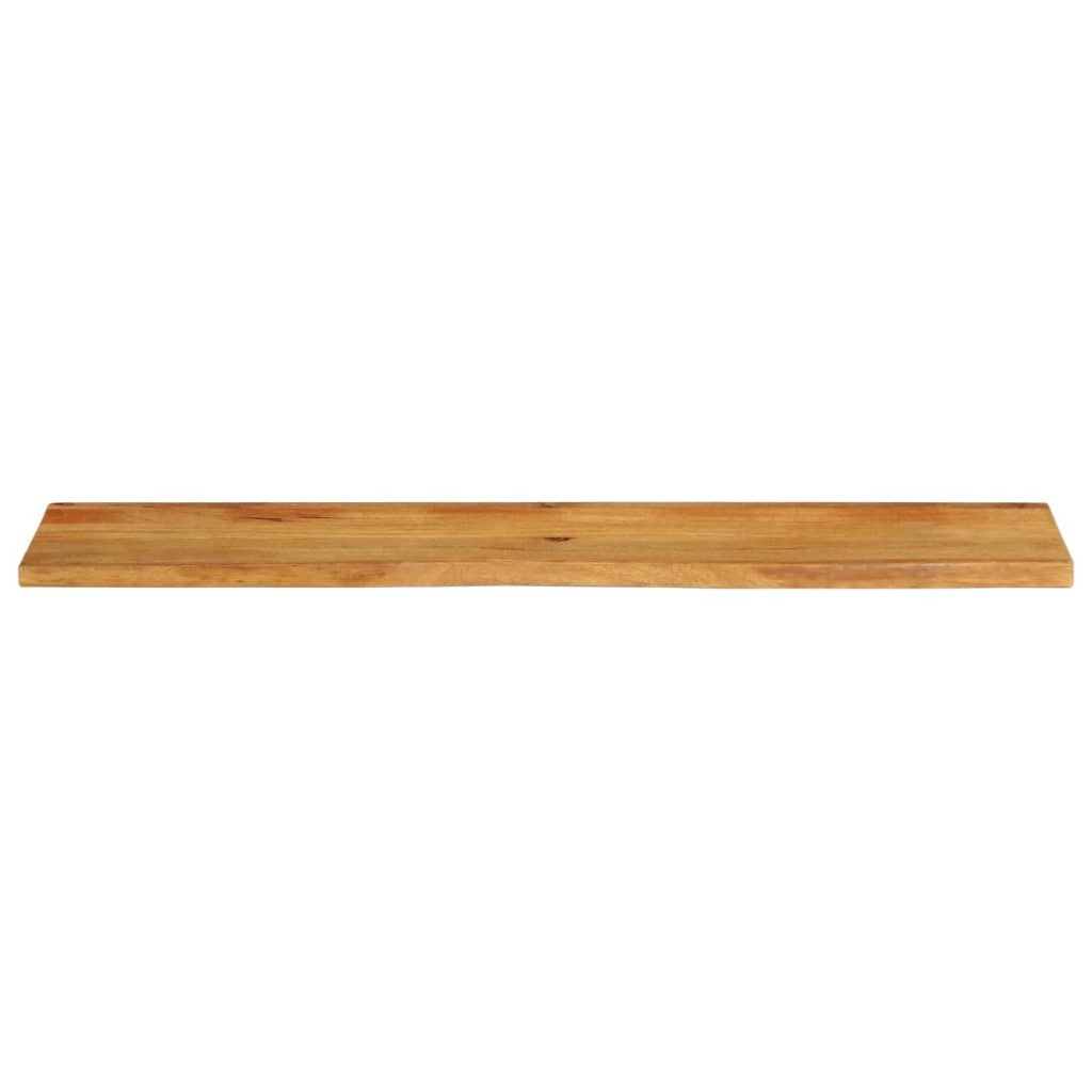 Dessus de table à bord vivant 160x30x2,5cm bois massif manguier - XIOS