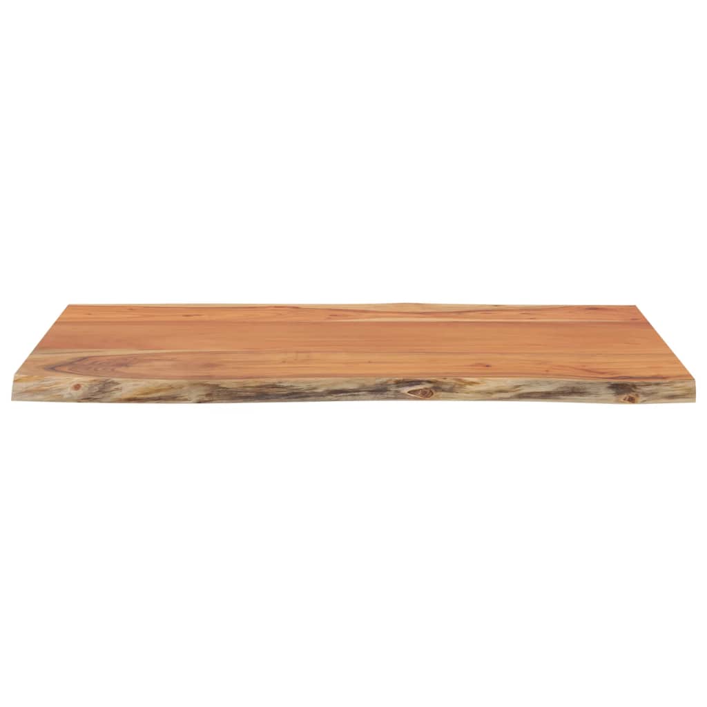 Dessus de table 60x40x2,5 cm rectangulaire bois massif d'acacia - XIOS