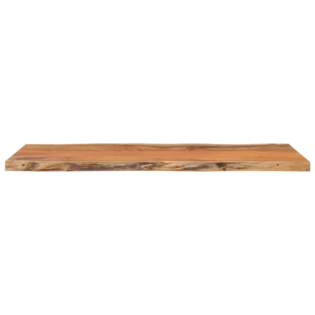 Dessus de table 80x40x2,5 cm rectangulaire bois massif acacia - XIOS