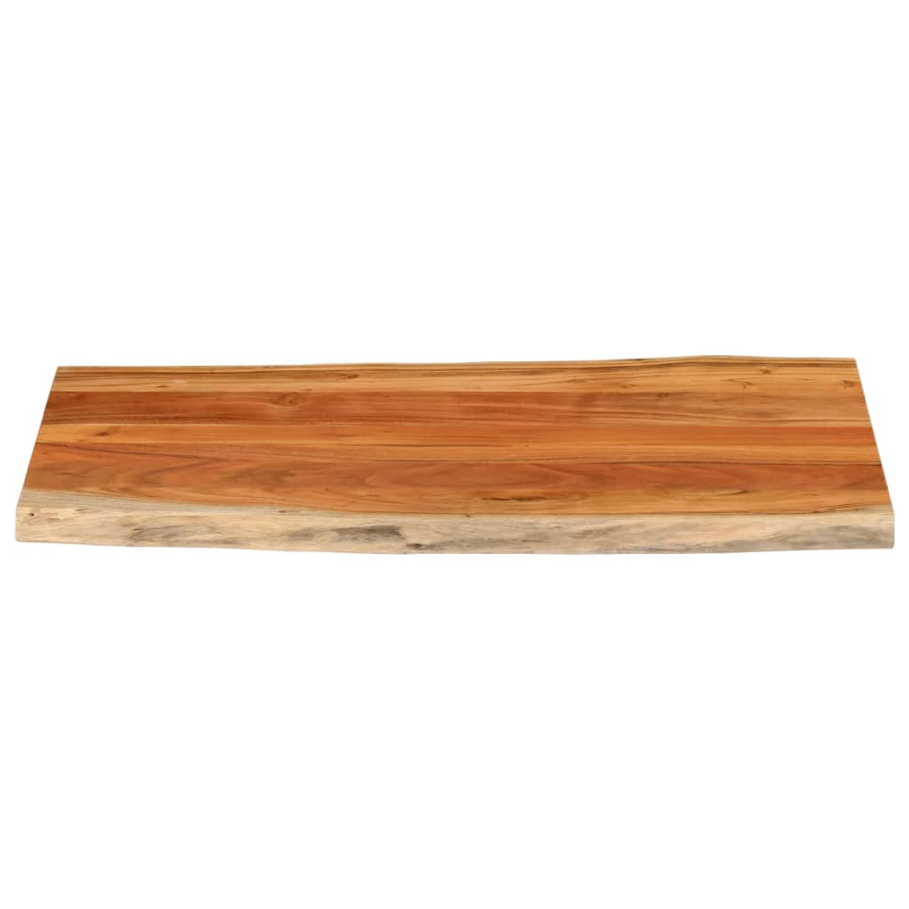 Dessus de table 100x60x2,5cm rectangulaire bois massif d'acacia - XIOS
