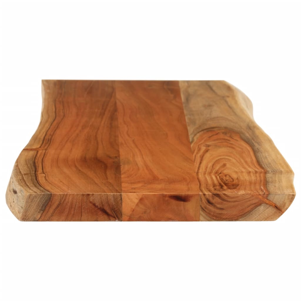 Dessus de table 90x40x3,8 cm rectangulaire bois massif acacia - XIOS