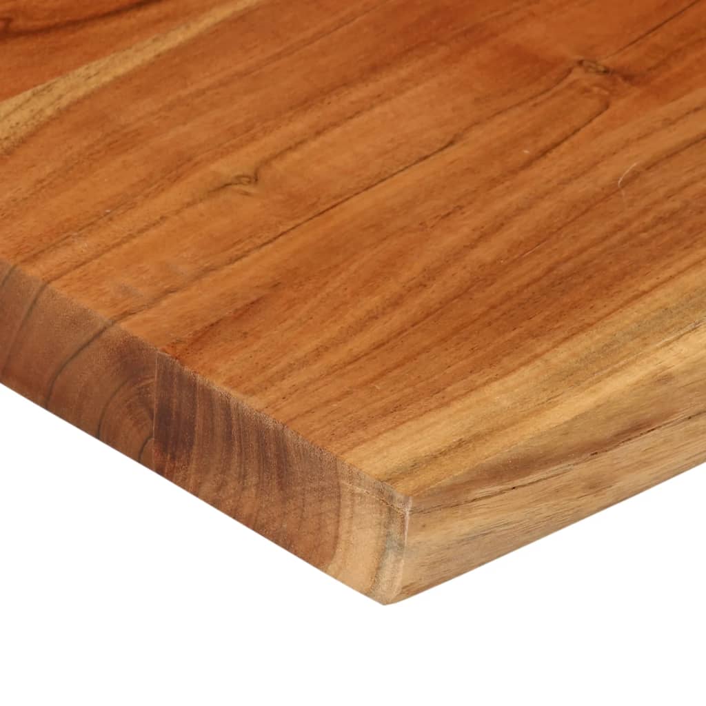 Dessus de table 60x60x3,8 cm carré bois massif d'acacia - XIOS