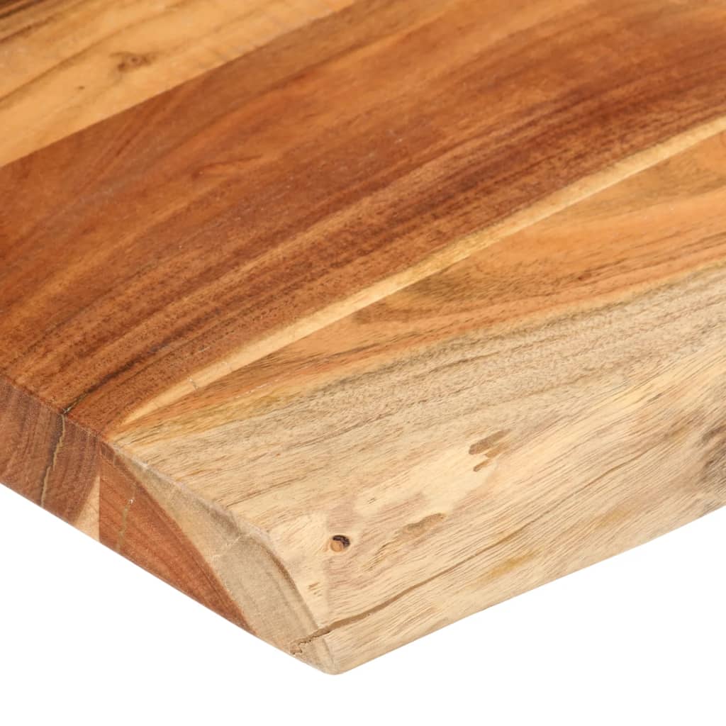 Dessus de table 100x60x3,8cm rectangulaire bois massif d'acacia - XIOS