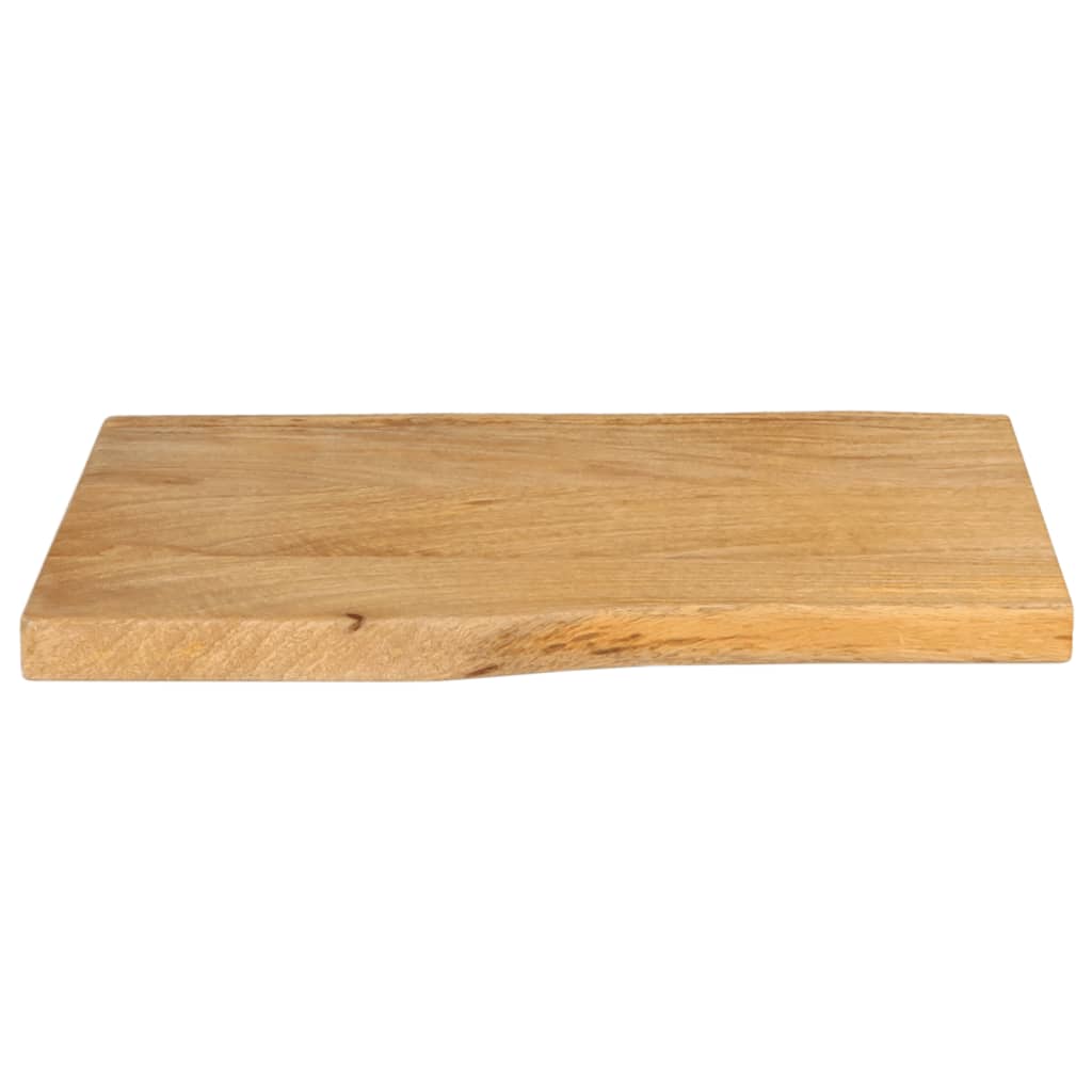 Dessus de table 50x40x2,5 cm bord vivant bois massif manguier - XIOS