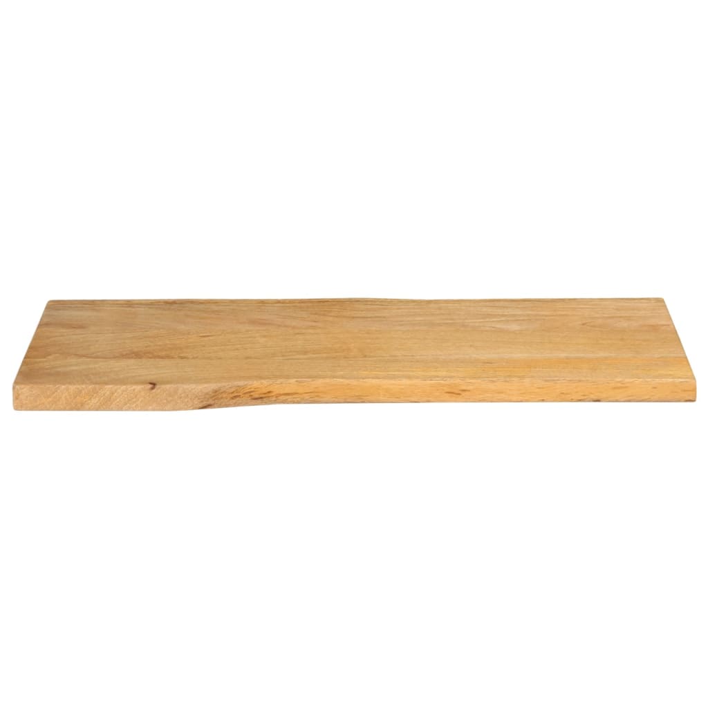 Dessus de table 90x40x2,5 cm bord vivant bois massif manguier - XIOS