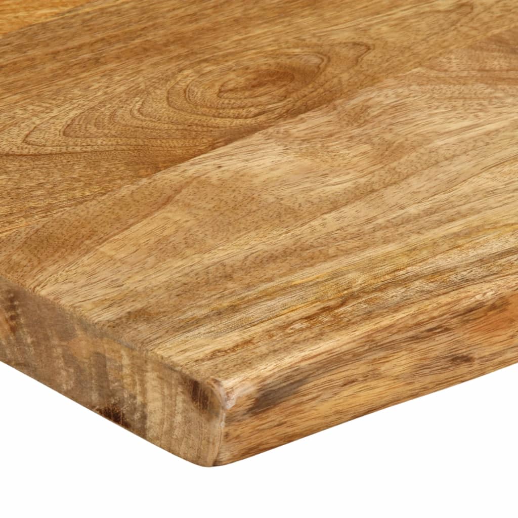 Dessus de table 100x40x2,5 cm bord vivant bois massif manguier - XIOS