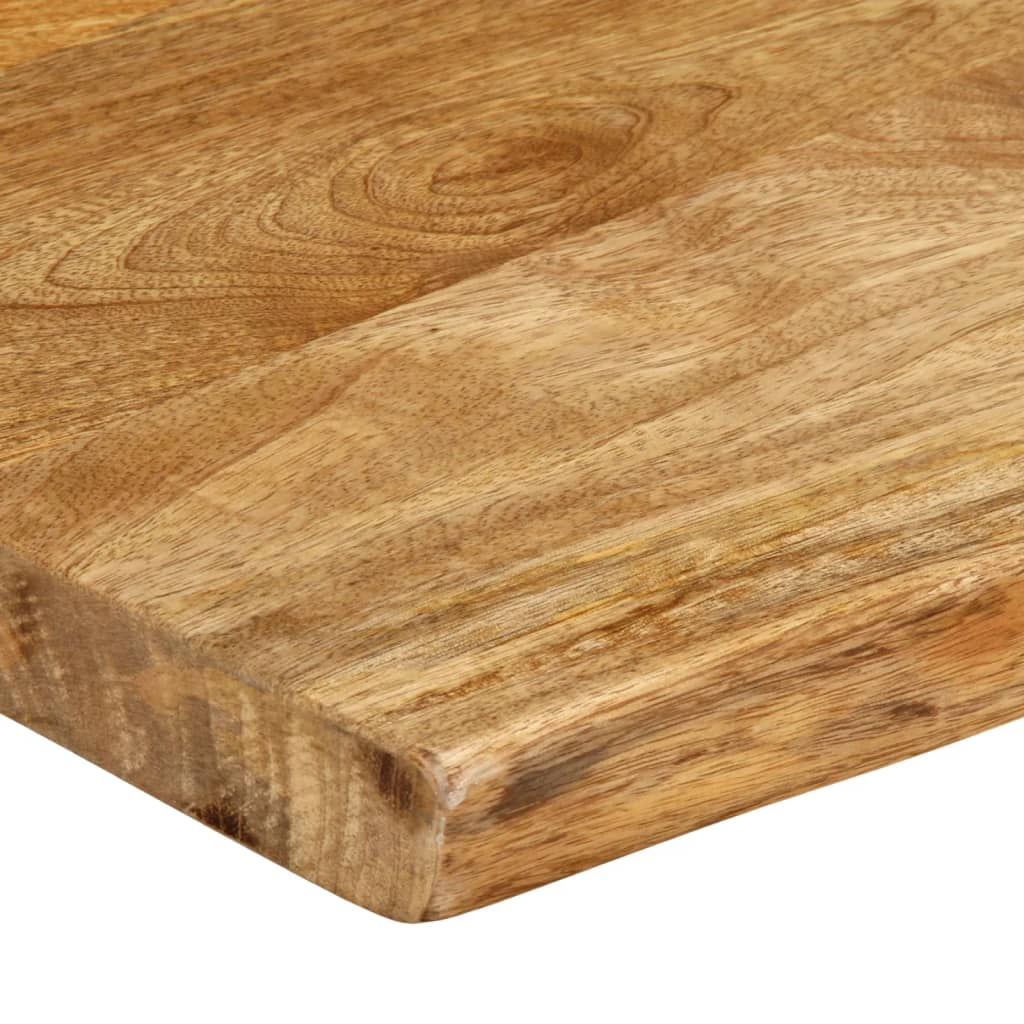 Dessus de table 110x40x2,5 cm bord vivant bois massif manguier - XIOS