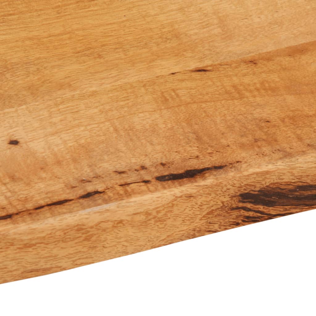 Dessus de table 70x60x2,5 cm bord vivant bois massif manguier - XIOS