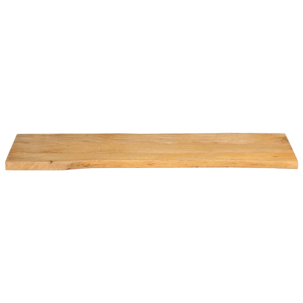 Dessus de table 110x40x3,8 cm bord vivant bois massif manguier - XIOS