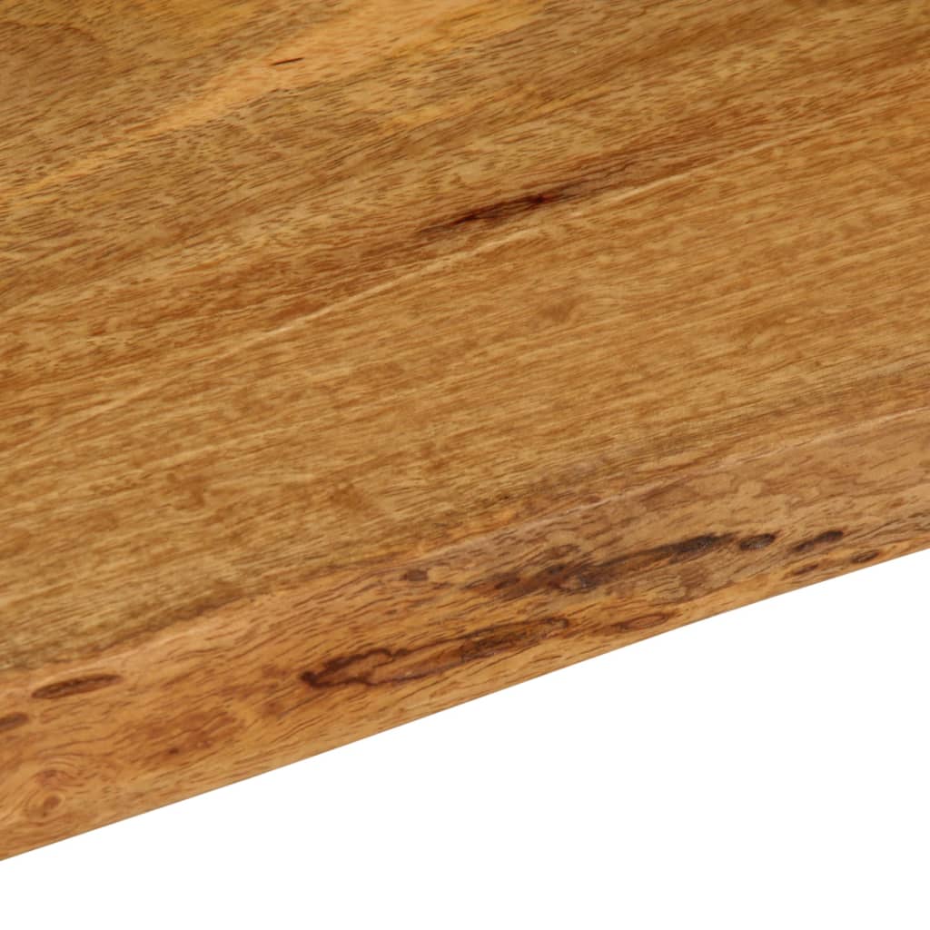 Dessus de table 40x40x2,5 cm bord vivant bois massif manguier Plateaux de table vidaXL