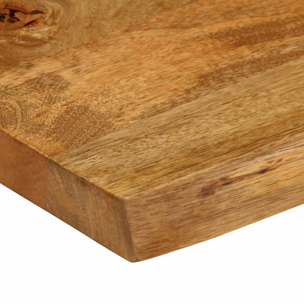 Dessus de table 80x40x2,5 cm bord vivant bois massif manguier Plateaux de table vidaXL