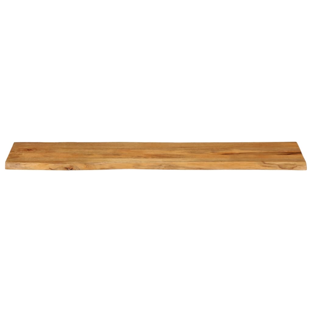 Dessus de table 180x40x2,5 cm bord vivant bois massif manguier - XIOS