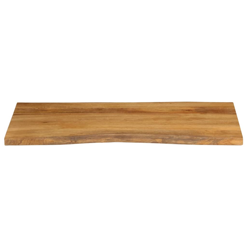 Dessus de table 120x60x2,5 cm bord vivant bois massif manguier - XIOS