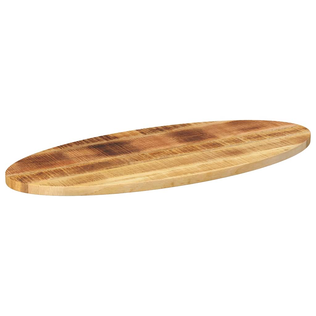 Dessus de table 110x40x3,8 cm ovale bois massif de manguier - XIOS