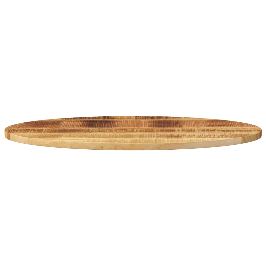 Dessus de table 110x50x3,8 cm ovale bois massif de manguier - XIOS