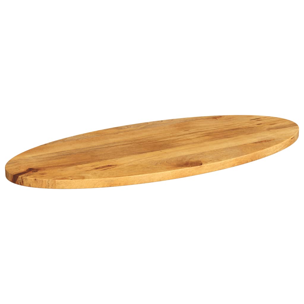 Dessus de table 140x50x2,5 cm ovale bois massif de manguier - XIOS