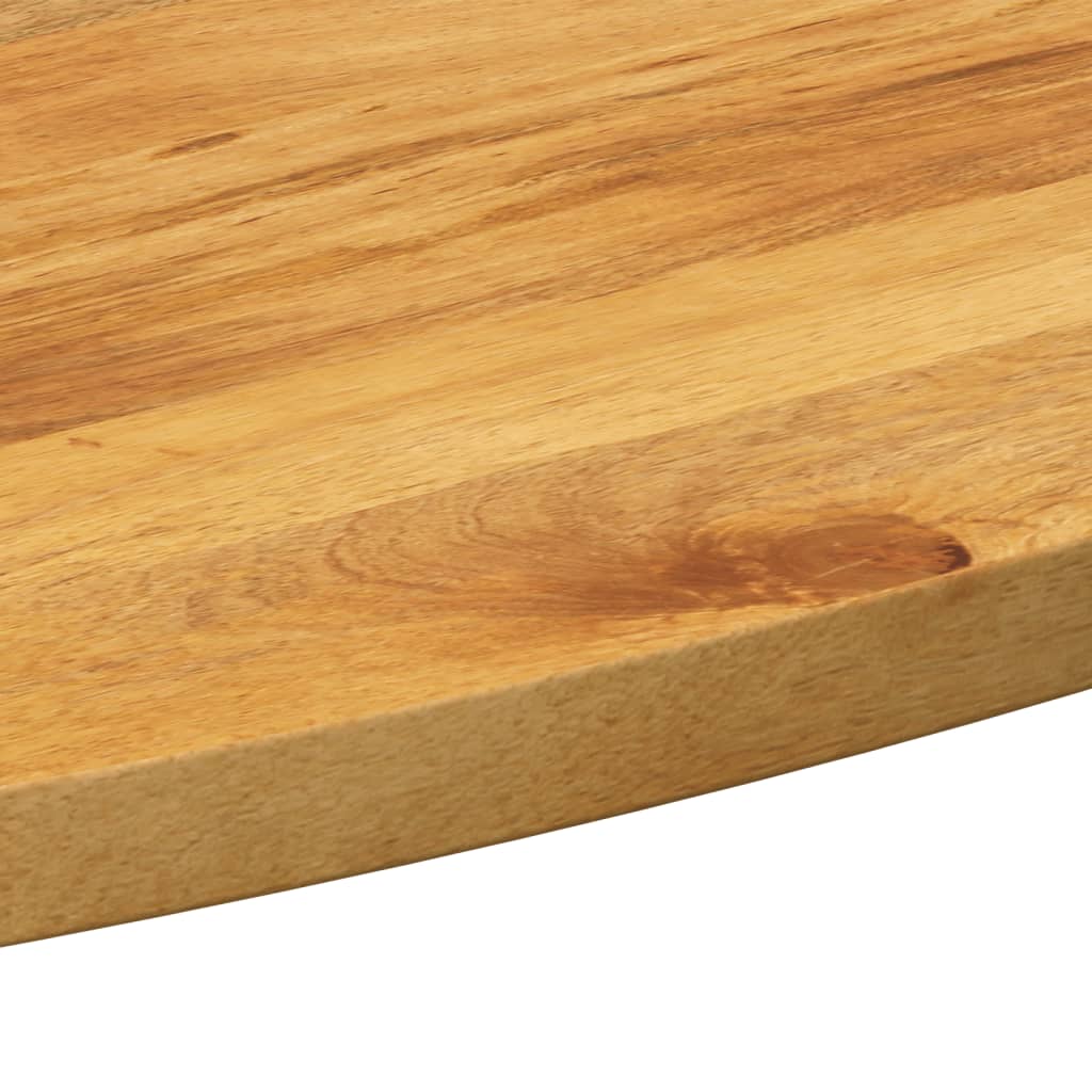 Dessus de table 140x50x3,8 cm ovale bois massif de manguier - XIOS