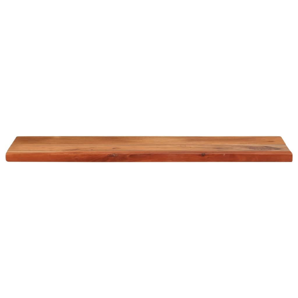 Dessus de table 70x40x2,5 cm rectangulaire bois massif d'acacia - XIOS