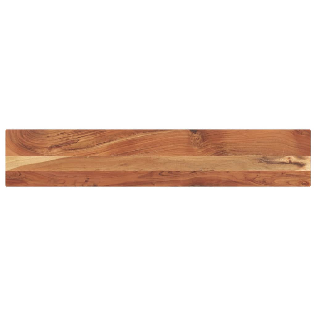 Dessus de table 160x20x3,8cm rectangulaire bois massif d'acacia - XIOS