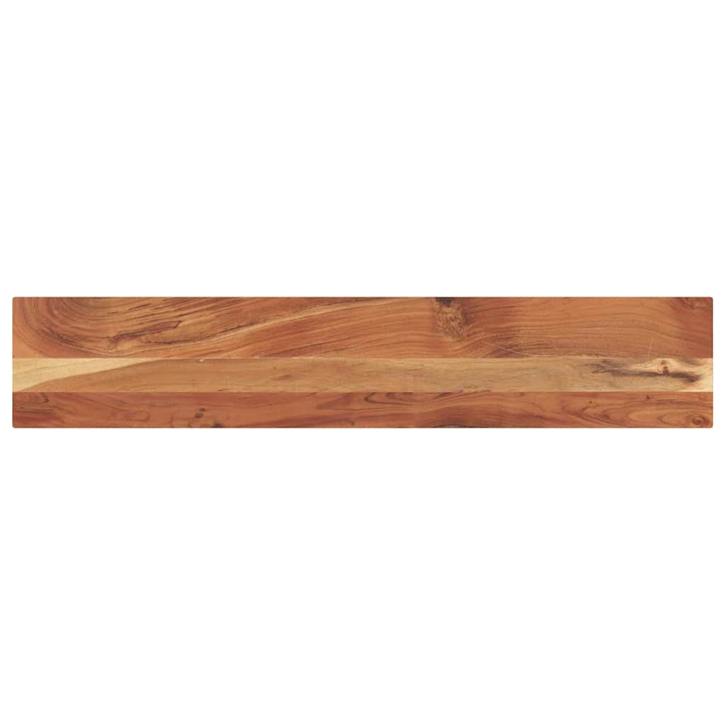 Dessus de table 180x20x3,8cm rectangulaire bois massif d'acacia - XIOS