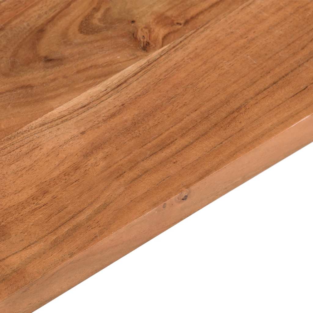 Dessus de table 180x20x3,8cm rectangulaire bois massif d'acacia - XIOS