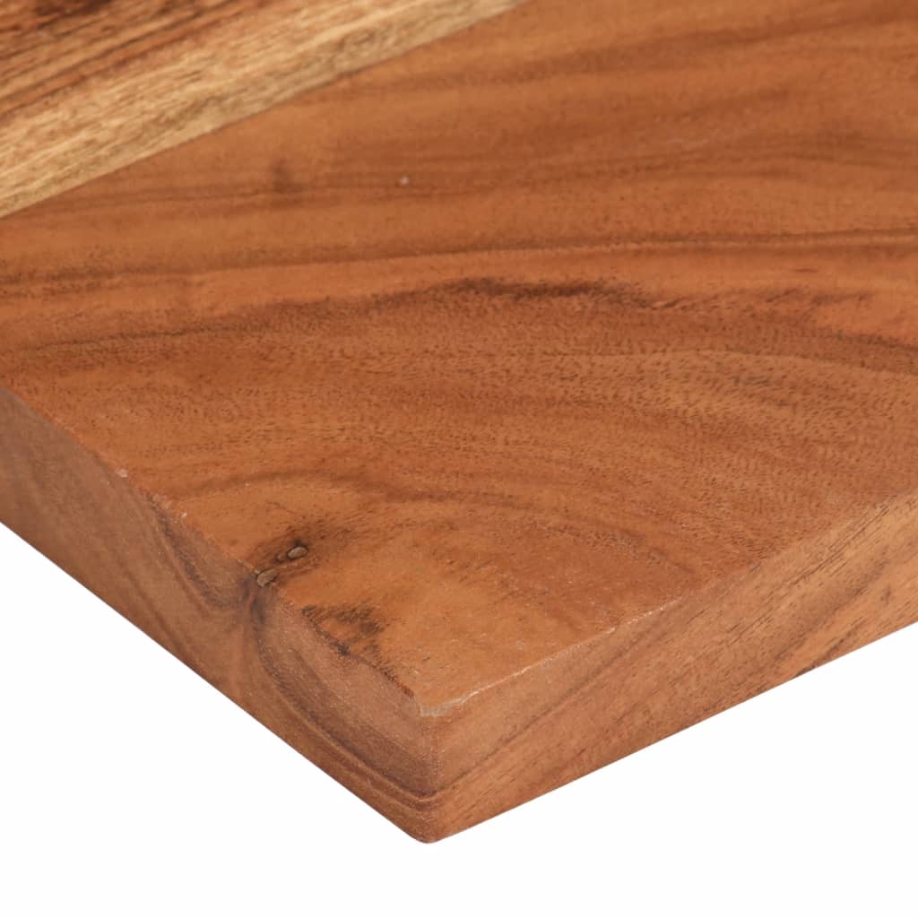 Dessus de table 60x30x3,8 cm rectangulaire bois massif d'acacia - XIOS