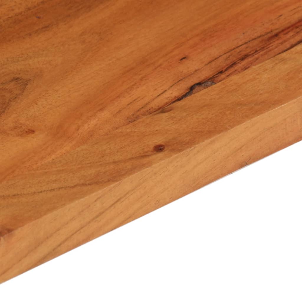 Dessus de table 90x50x3,8 cm rectangulaire bois massif d'acacia - XIOS