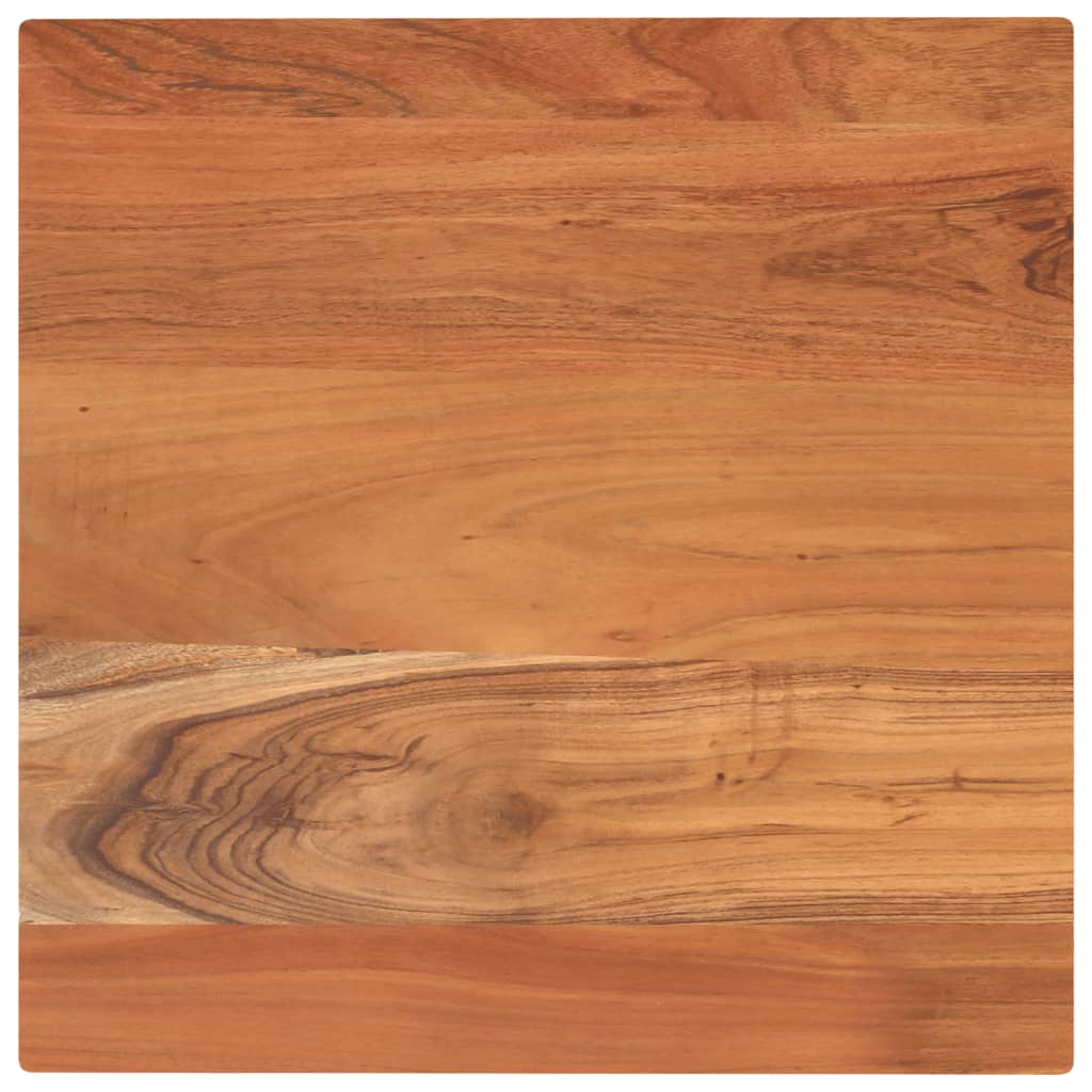 Dessus de table 60x60x3,8 cm carré bois massif d'acacia - XIOS