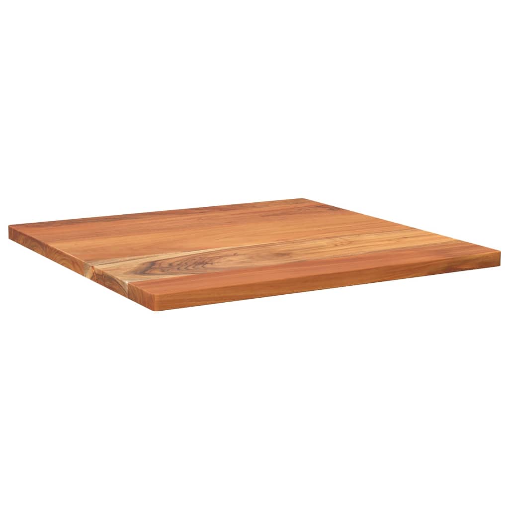 Dessus de table 60x60x3,8 cm carré bois massif d'acacia - XIOS
