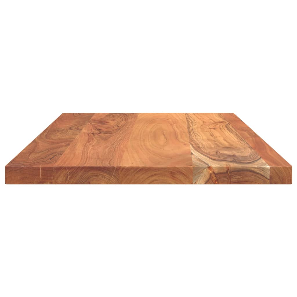 Dessus de table 120x60x3,8cm rectangulaire bois massif d'acacia - XIOS