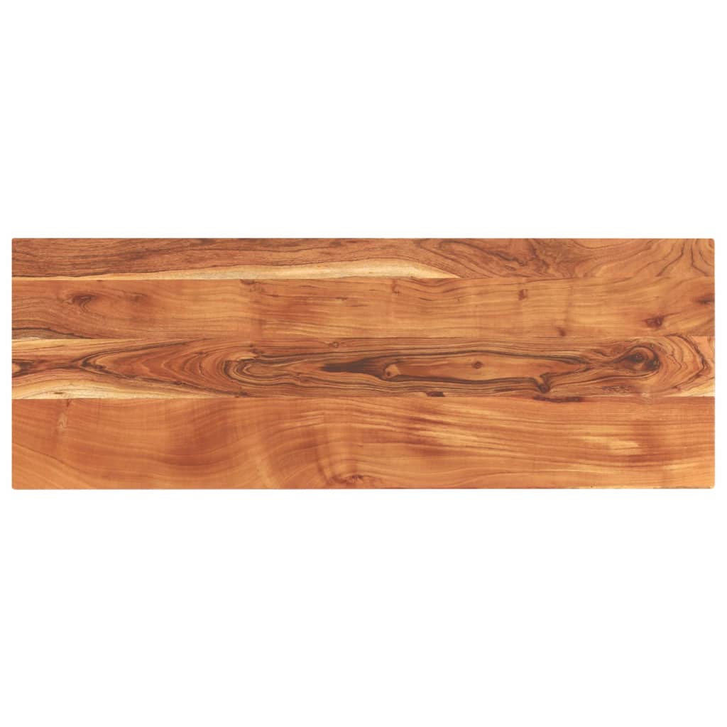 Dessus de table 140x60x3,8cm rectangulaire bois massif d'acacia - XIOS