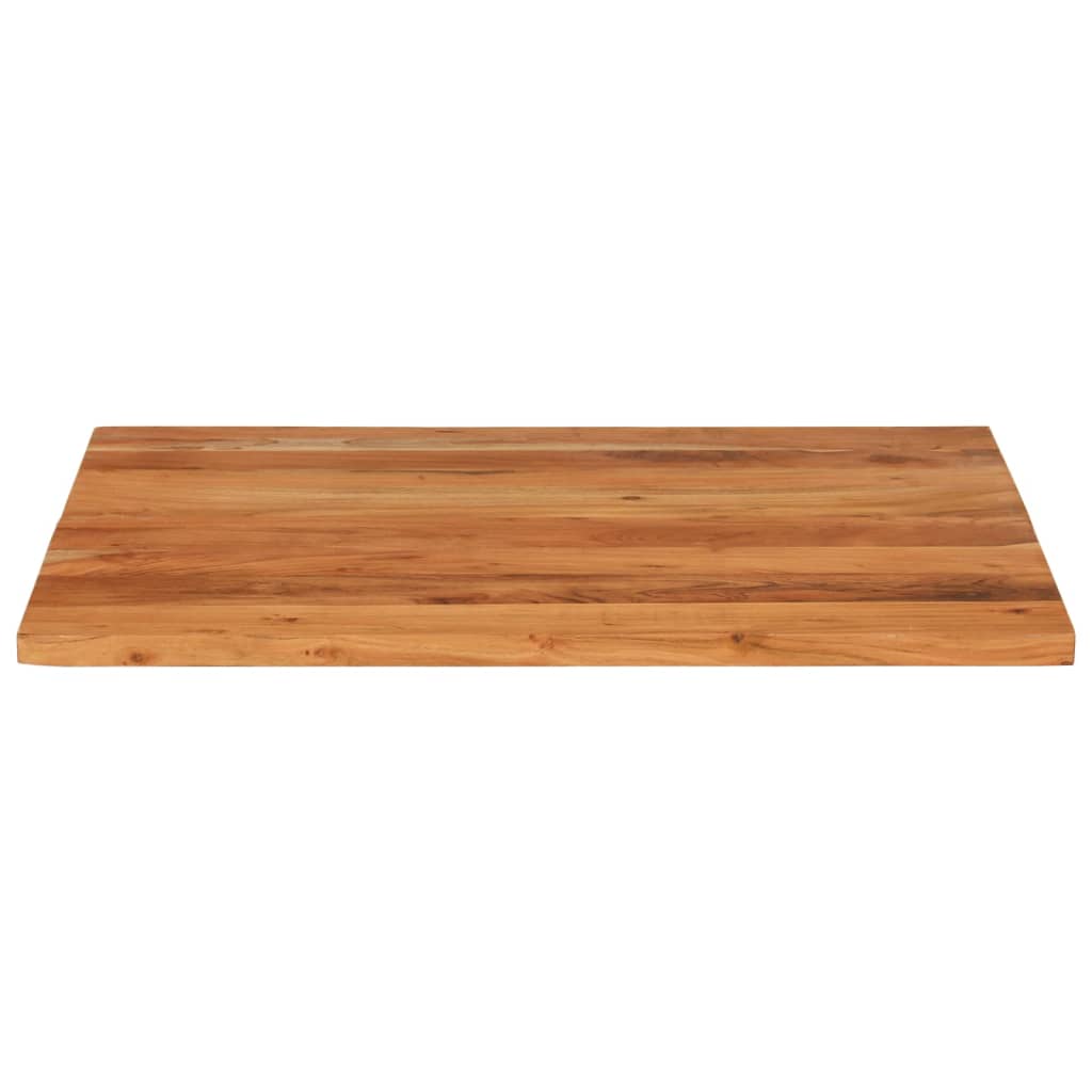 Dessus de table 70x70x3,8 cm carré bois massif d'acacia - XIOS