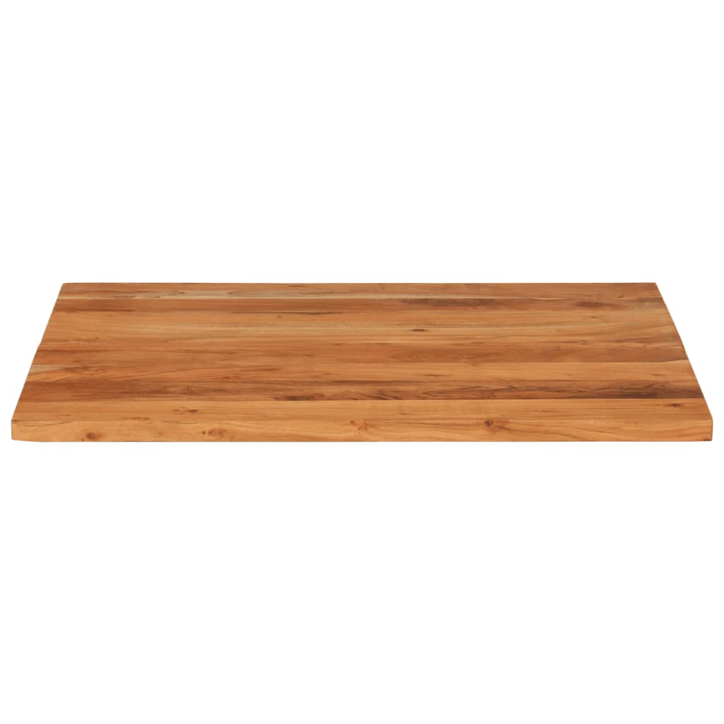 Dessus de table 80x80x3,8 cm carré bois massif d'acacia - XIOS