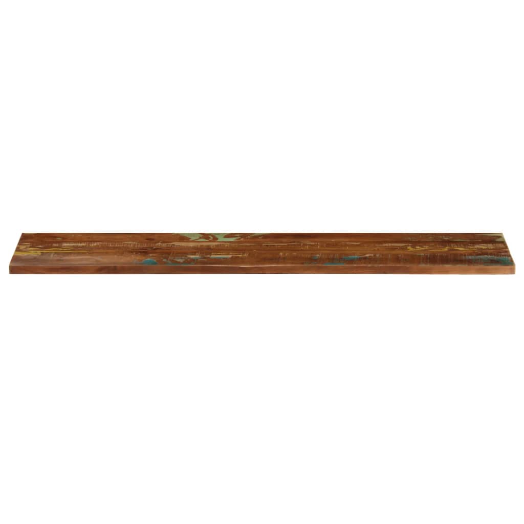 Dessus de table 160x20x3,8cm rectangulaire bois massif récupéré - XIOS
