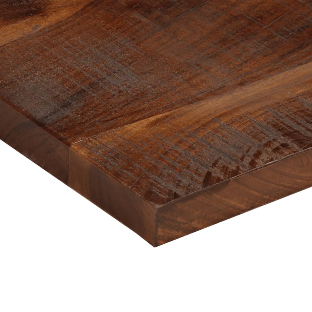 Dessus de table 140x40x2,5cm rectangulaire bois massif récupéré - XIOS