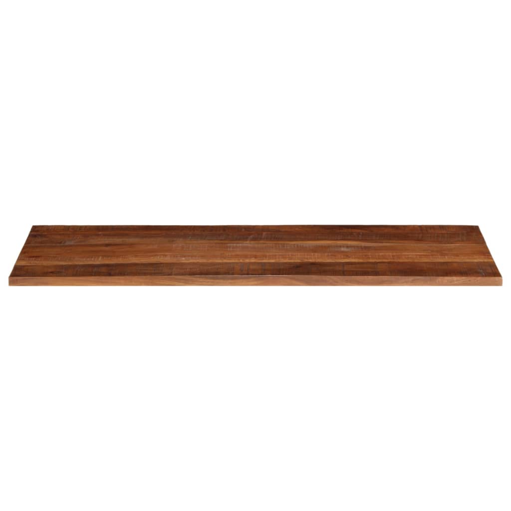 Dessus de table 140x50x2,5cm rectangulaire bois massif récupéré - XIOS